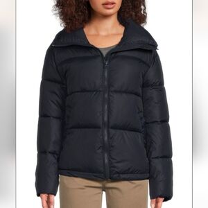 Hudson Mock Collar Puffer Jacket